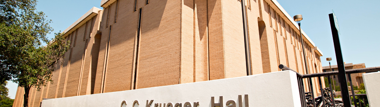 Exterior of Krueger Hall