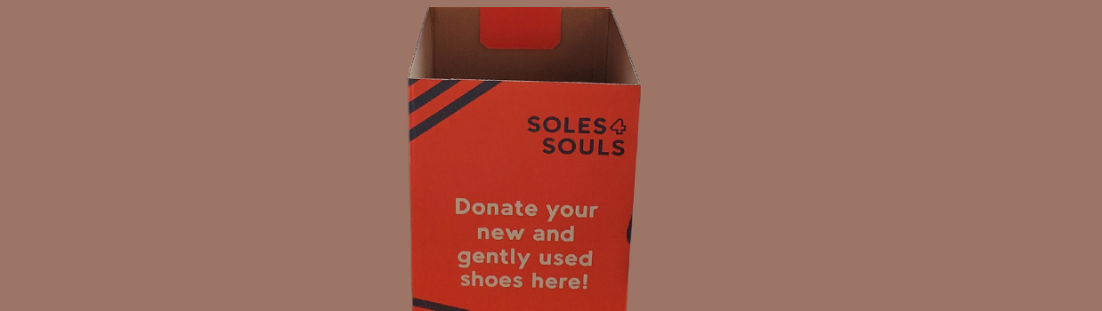 The Health & Rec Leadership Group is partnering with Soles 4 Souls